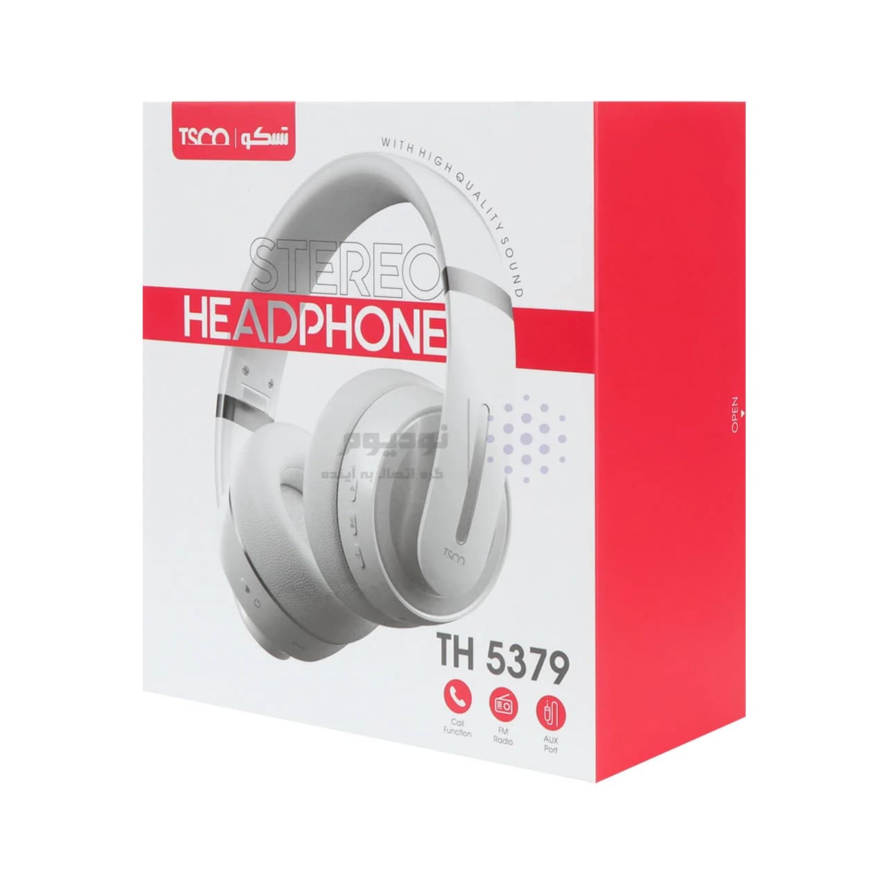 هدفون بی سیم TSCO مدل TH 5379 – مشکی — تصویر ۶