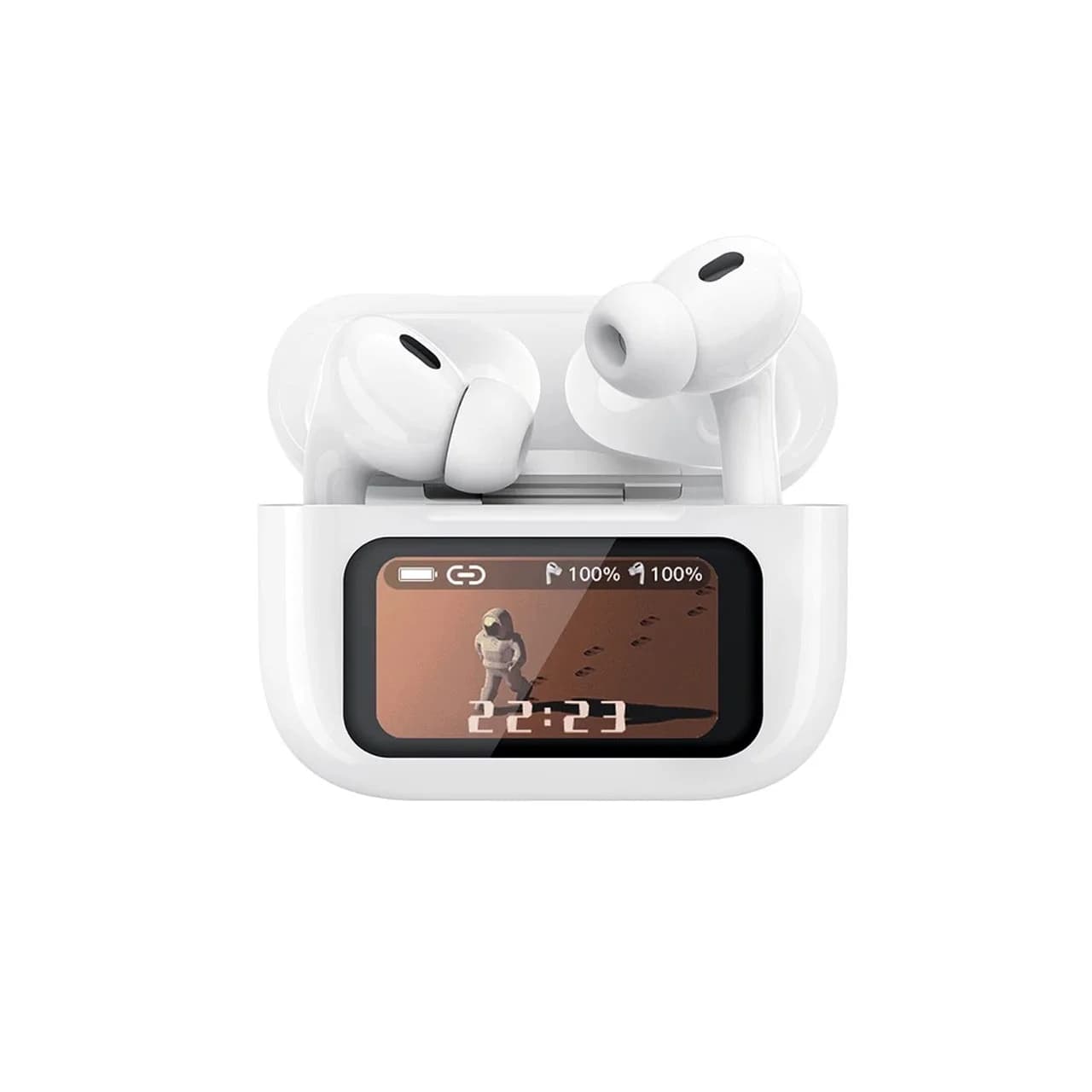 ایرفون بی سیم XO باقابلیت ANC و صفحه نمایشگر لمسی مدل X36 Pro – سفید