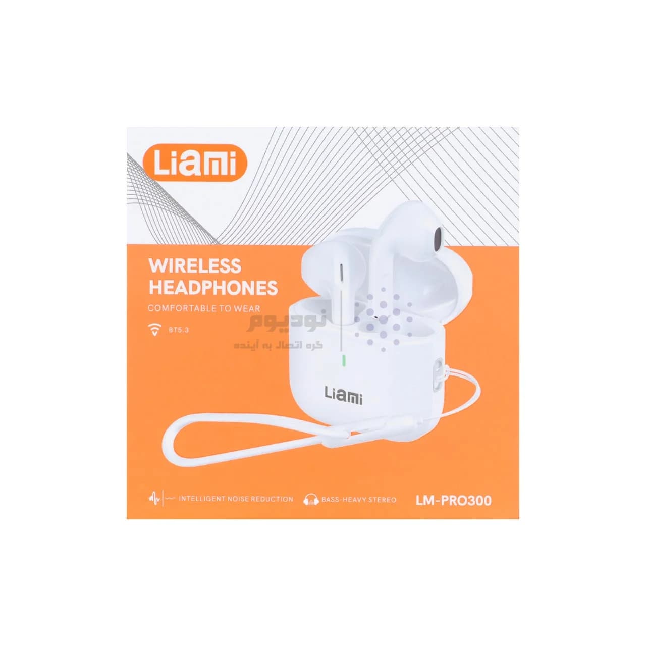 ایرفون بی سیم Liami مدل LM-Pro300 – سفید (گارانتی شش ماهه شرکتی) — تصویر ۷