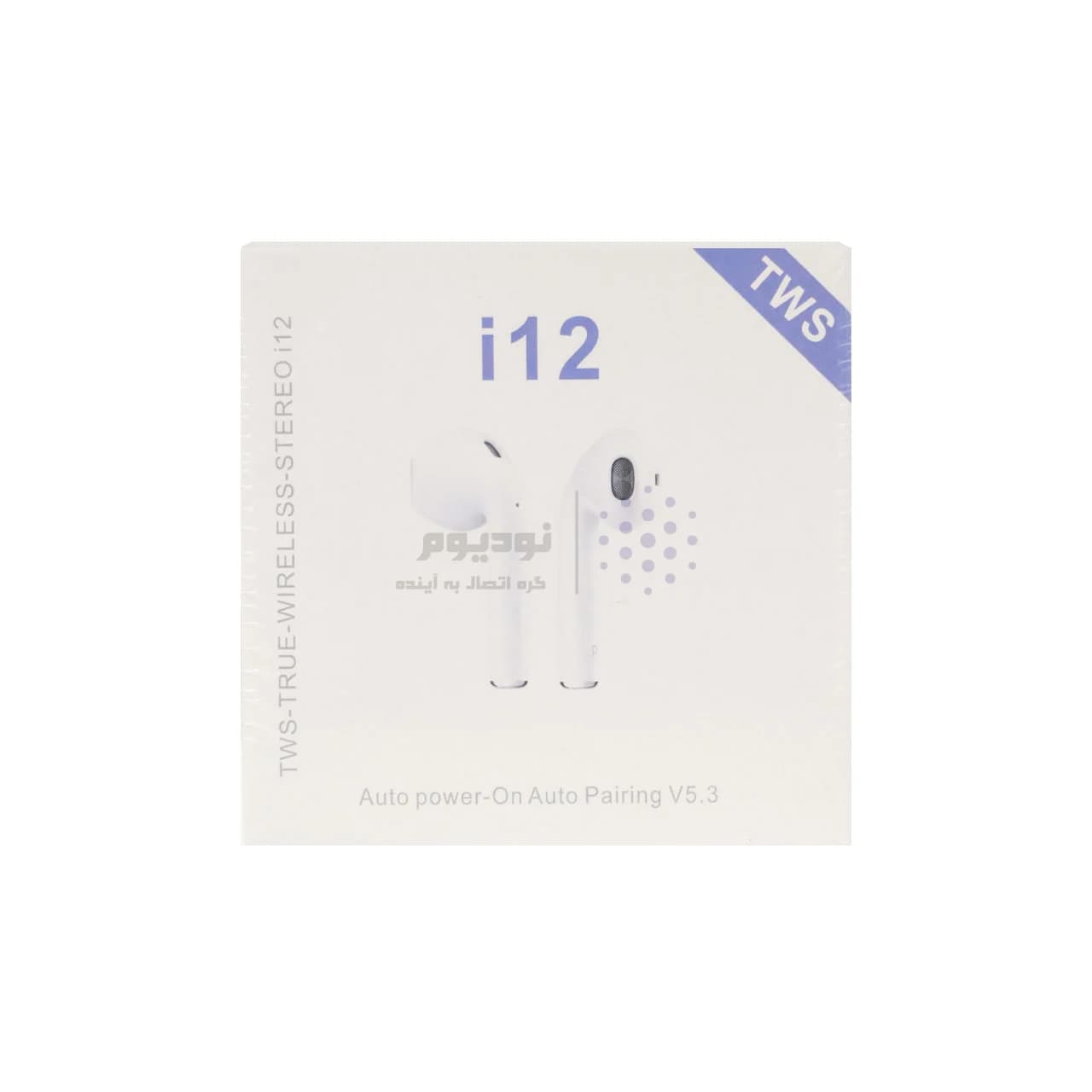 ایرفون بی سیم مدل i12 TWS – سفید — تصویر ۵