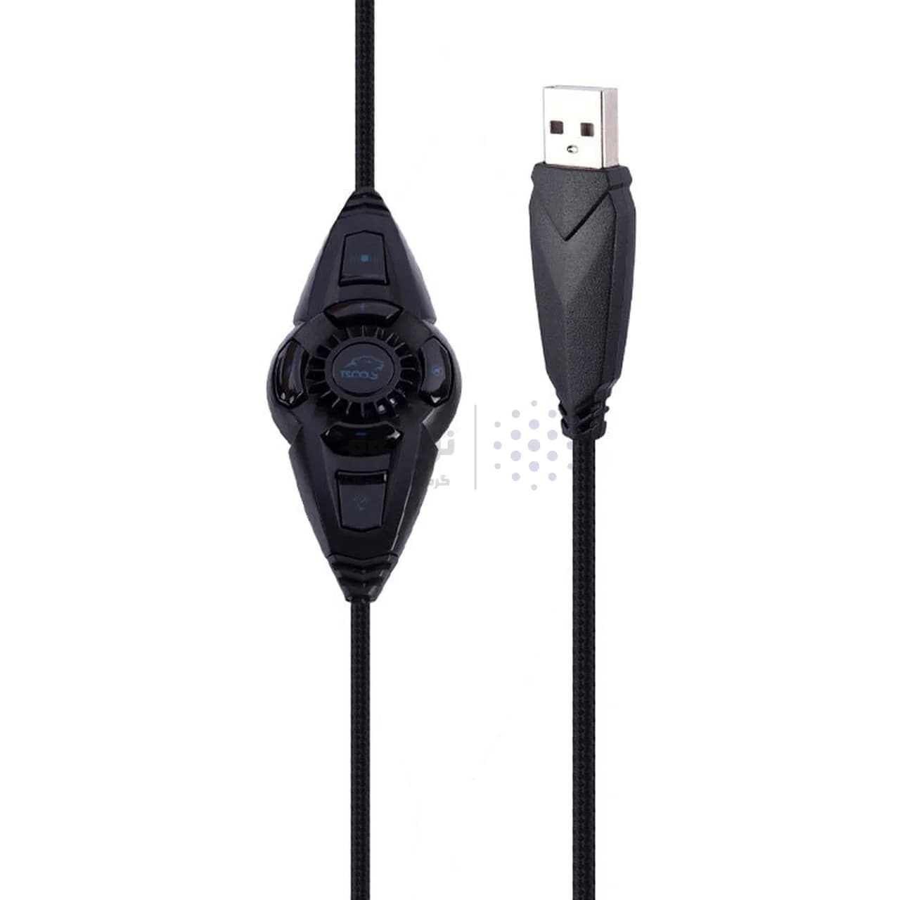هدفون باسیم گیمینگ TSCO مدل GH 6163 – مشکی (گارانتی 18 ماهه تسکو) — تصویر ۴