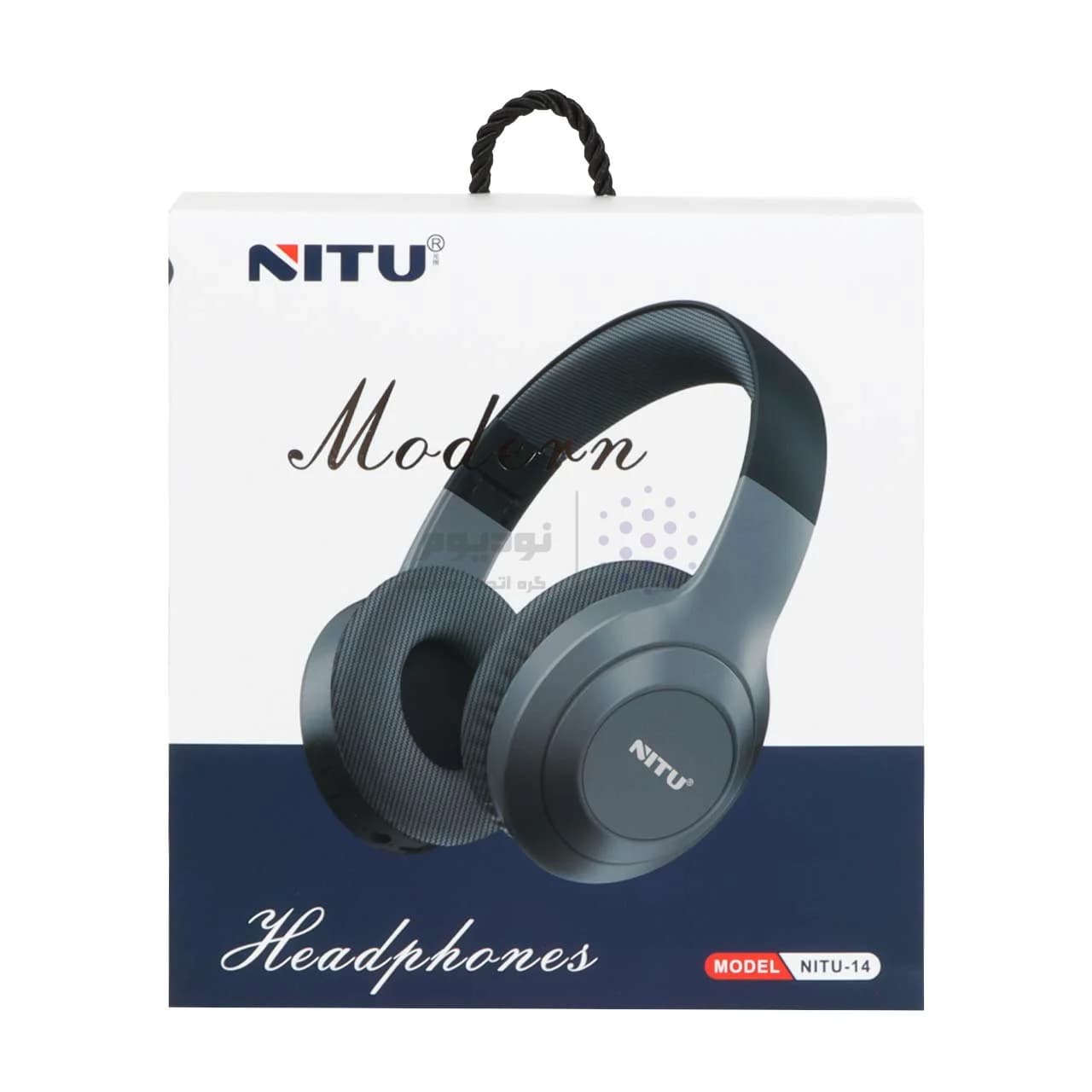 هدفون بی سیم NITU مدل 14 – طوسی (گارانتی 18 ماه تعویض نیکان همراه) — تصویر ۷