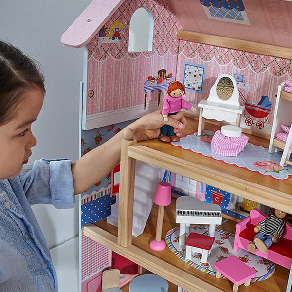 خانه عروسکی Kidkraft مدل Chelsea — تصویر ۶