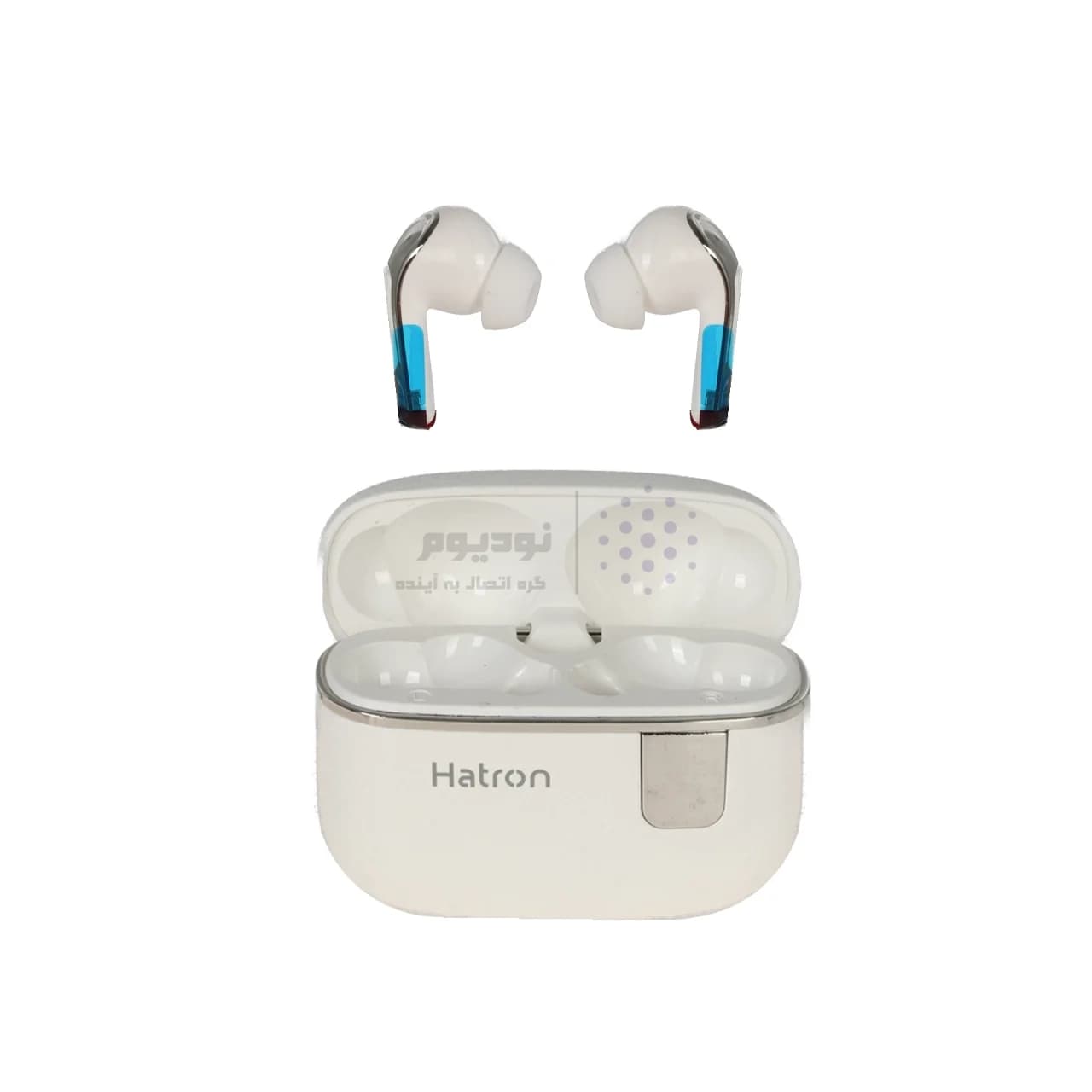 ایرفون بی سیم Hatron مدل HTW115D – سفید — تصویر ۴