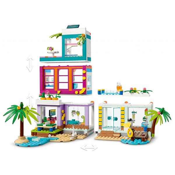 لگو Friends مدل Vacation Beach House 41709 — تصویر ۴