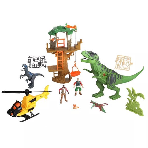 ست بازی حمله دایناسور Dino Valley مدل Giant T-REX Tree House — تصویر ۲