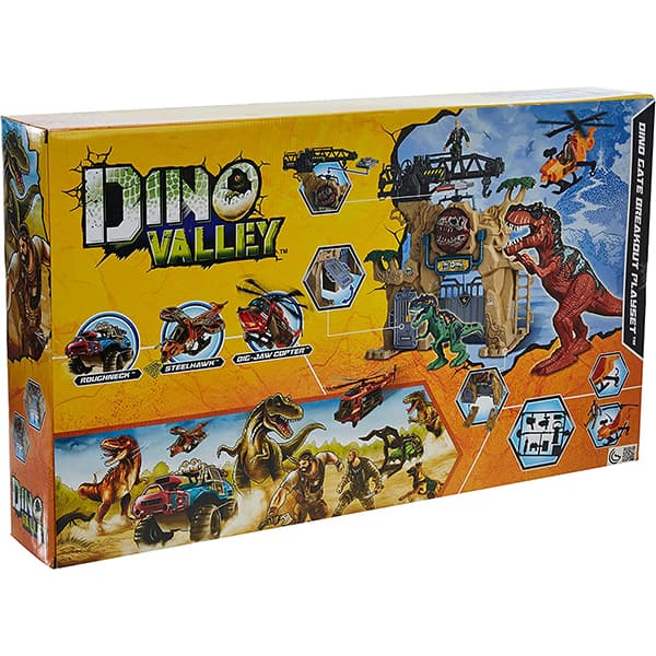 ست بازی نبرد با دایناسور Dino Valley مدل Dino Gate Breakout — تصویر ۴