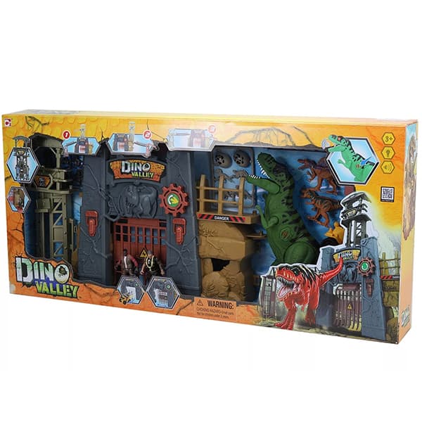ست بازی دفاع از دروازه شهر Dino Valley مدل Tower Stronghold