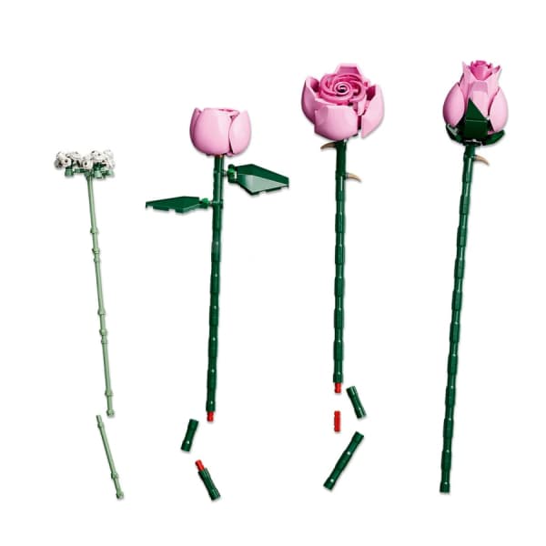لگو سری بوتانیکالز مدل Bouquet of Pink Roses کد 10374 — تصویر ۶