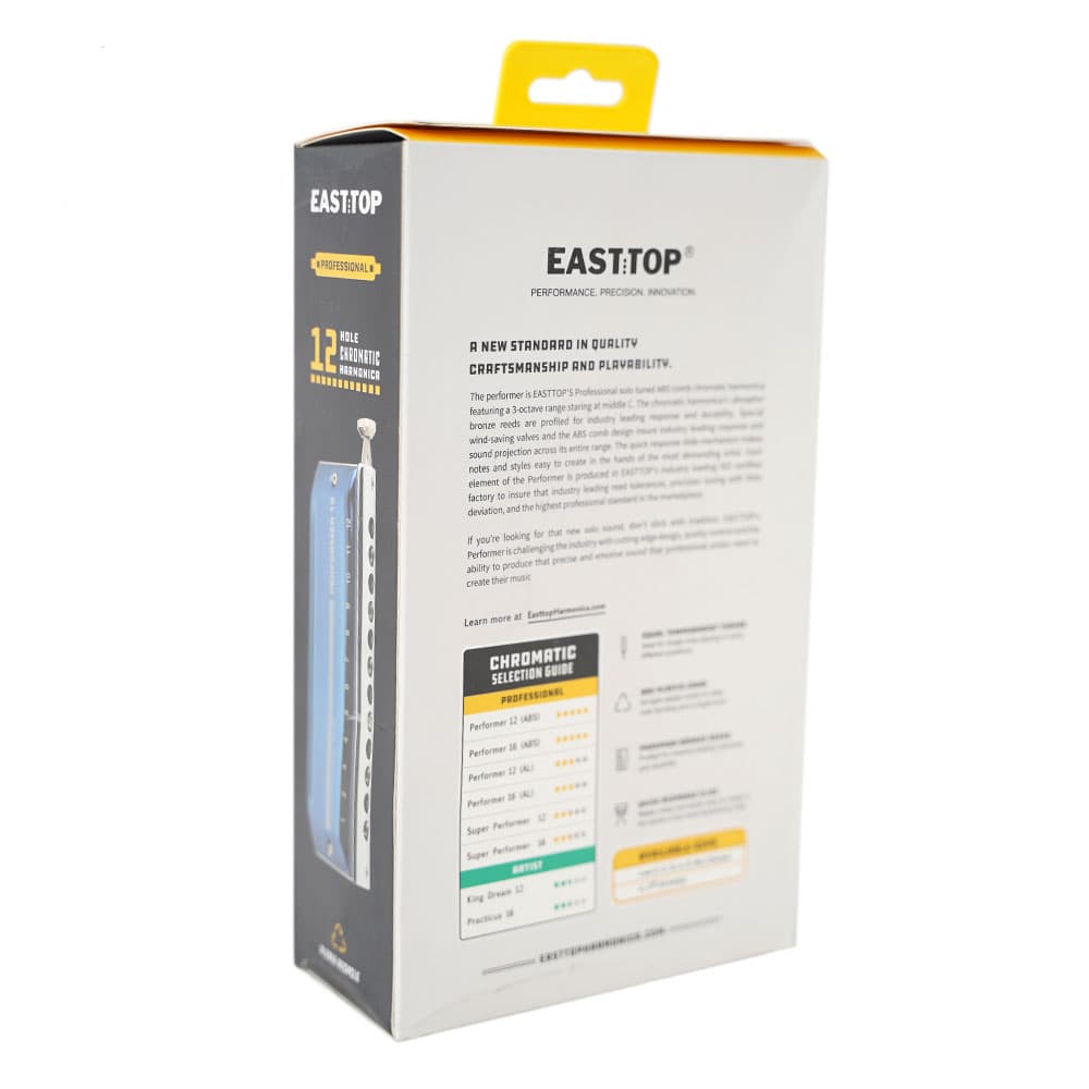 ساز دهنی کروماتیک Easttop مدل PERFORMER 12 — تصویر ۸