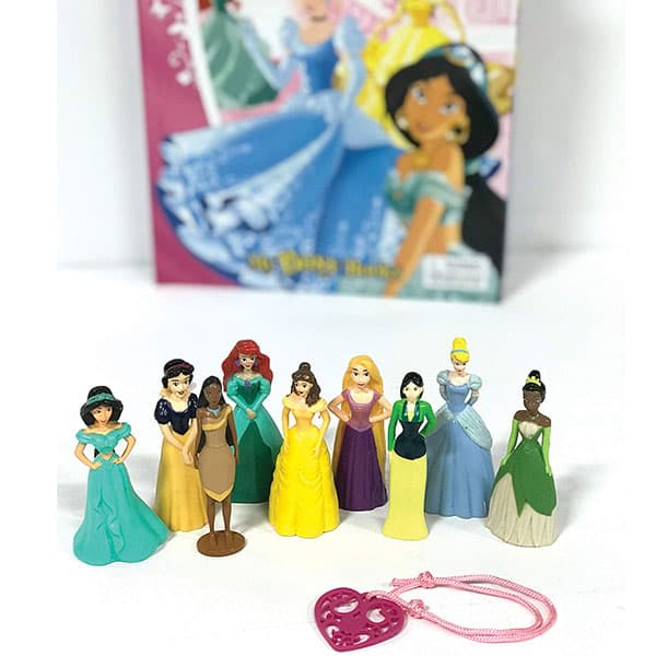 کتاب Princess با فیگور شخصیتهای داستان — تصویر ۳