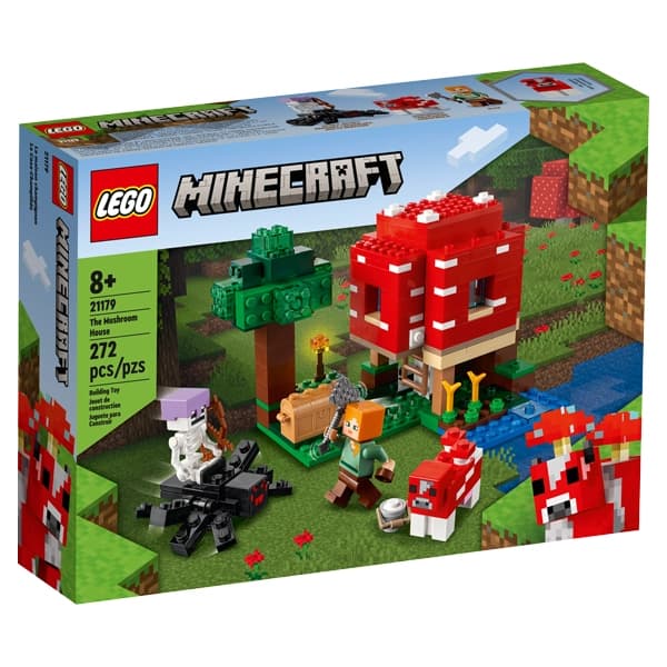 لگو Minecraft مدل The Mushroom House 21179 — تصویر ۸