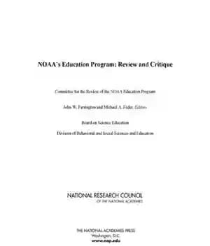 دانلود کتاب NOAA’s Education Program: Review and Critique – برنامه آموزشی NOAA: بررسی و نقد
