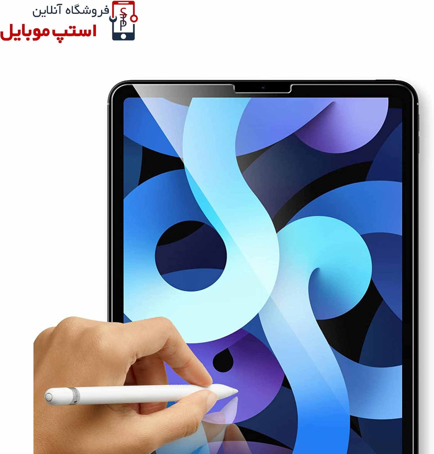 محافظ صفحه iPad AIR 4 10.9 2020 مدل Tempered (پک سه عددی + کلینر) — تصویر ۳