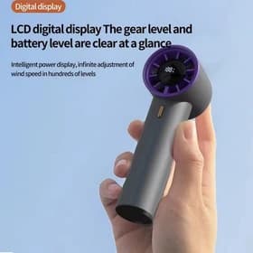 پنکه شارژی دستی مدل Handheld Mini Fan F368 — تصویر ۳