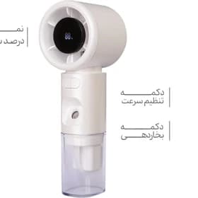 پنکه دستی مه پاش شارژی مدل HX-F338 — تصویر ۲