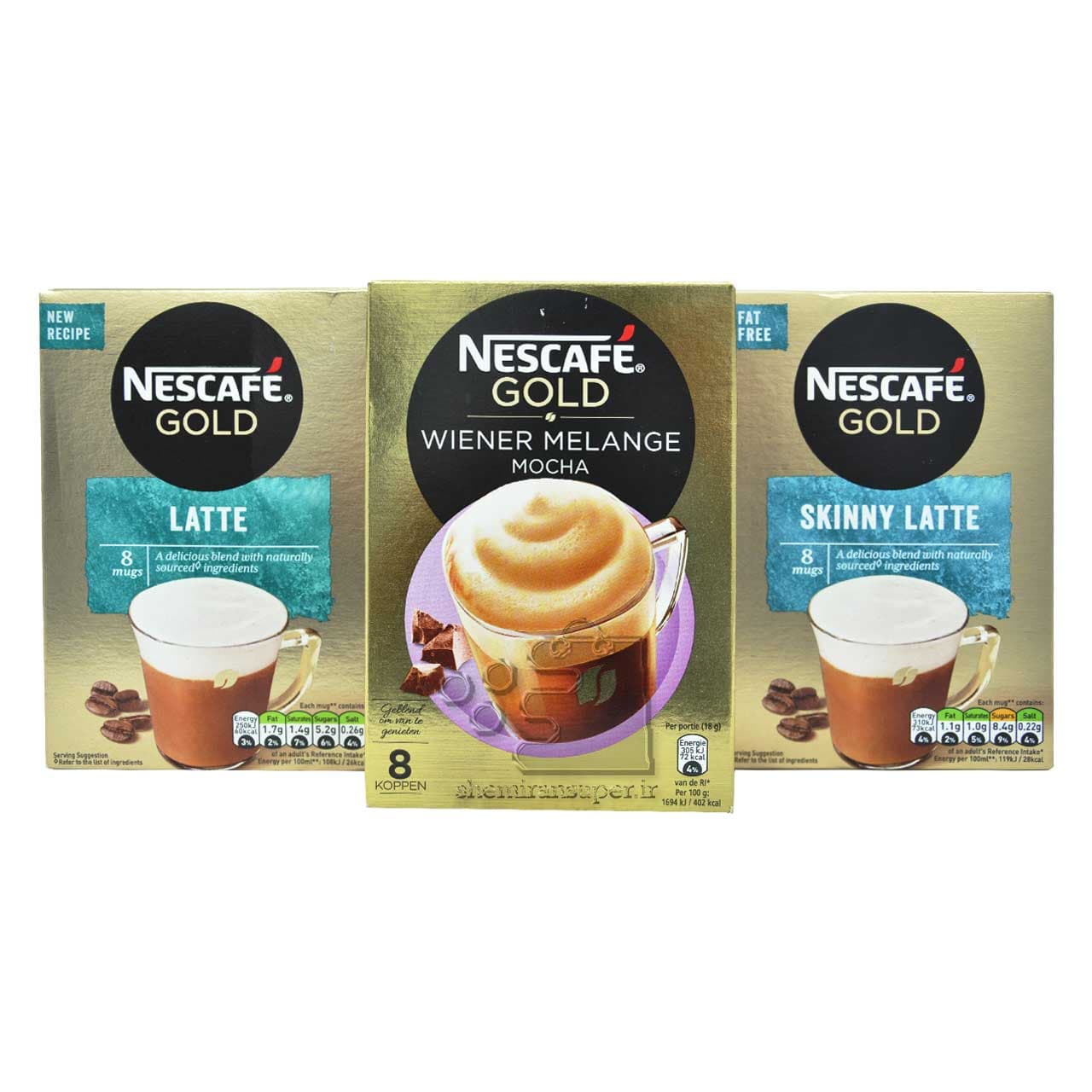 قهوه فوری لاته ۸ عددی گلد نسکافه – nescafe — تصویر ۲
