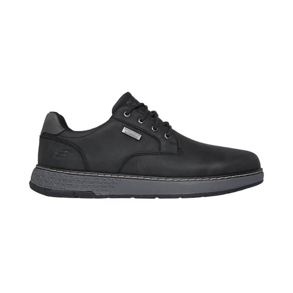 کفش مردانه اسکچرز مدل Skechers Waterproof Relaxed Fit: Garlan – Pryor 205234/BLK