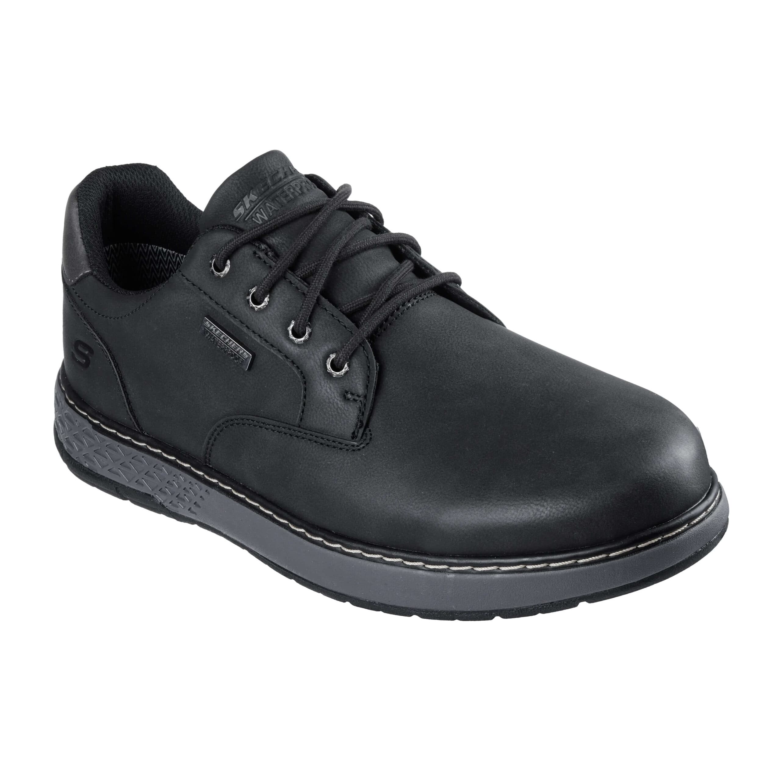 کفش مردانه اسکچرز مدل Skechers Waterproof Relaxed Fit: Garlan – Pryor 205234/BLK — تصویر ۲