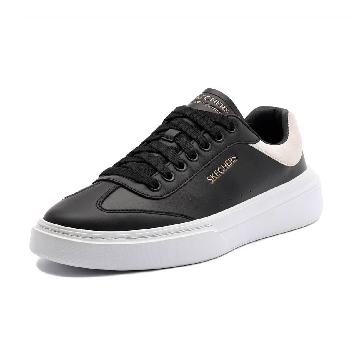 کفش مردانه اسکچرز مدل Skechers Cordova Classic – Lighto 232858/BKW — تصویر ۳