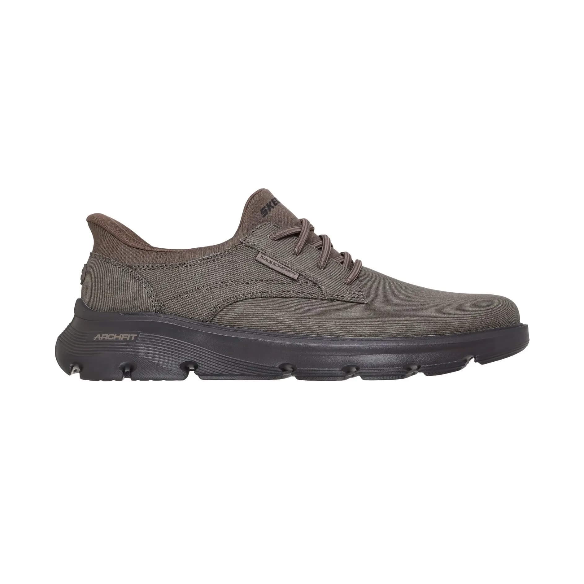 کفش مردانه اسکچرز مدل Skechers Arch Fit Garza – Thaddeus 205513/BRN