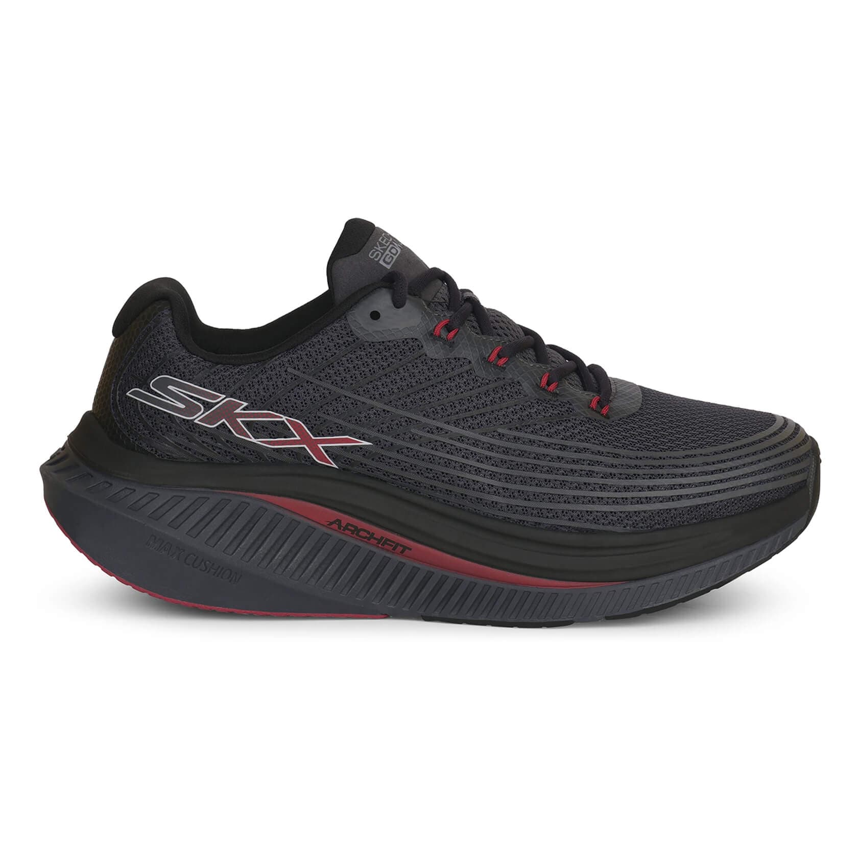 کفش مردانه اسکچرز مدل Skechers GO WALK Max Cushioning Arch Fit 216355/BKRD