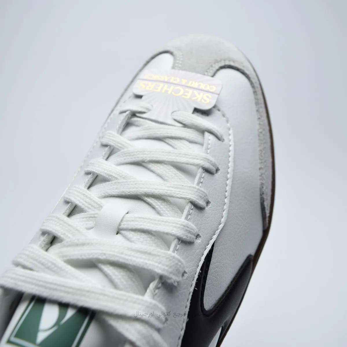 کتونی Skechers مدل Court Classics Hotshot – 254155-WBK — تصویر ۷