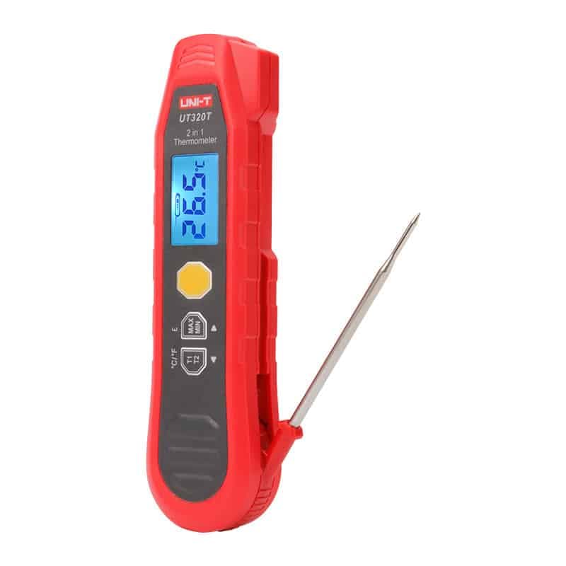 دماسنج دو کاره یونی تی مدل UNI-T UT320T — تصویر ۲
