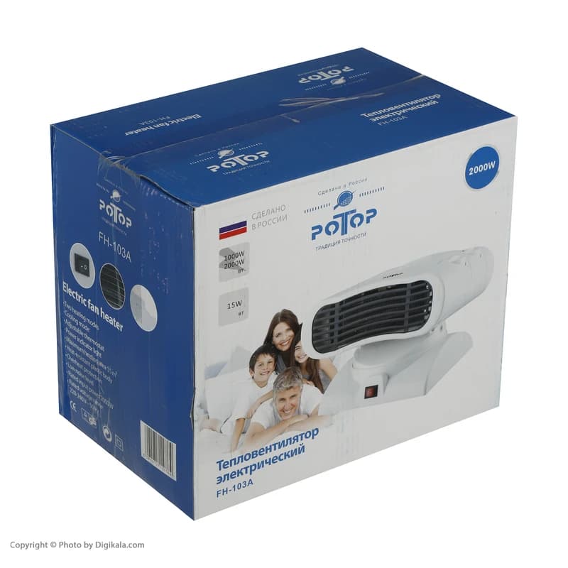 هیتر برقی رومیزی پوتاپ مدل POTOP FH-103A 2000W — تصویر ۶