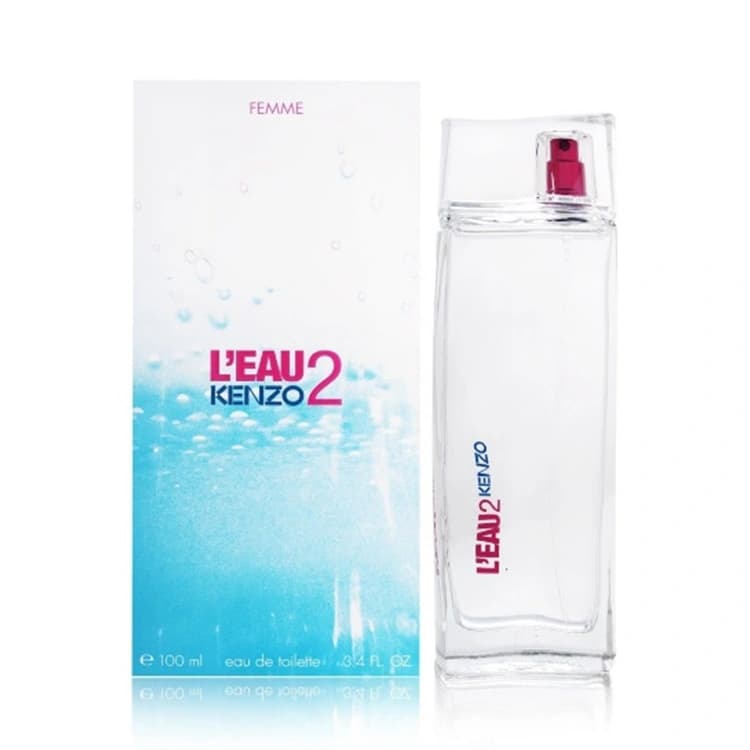 ادوتویلت زنانه Kenzo L’eau 2 — تصویر ۴