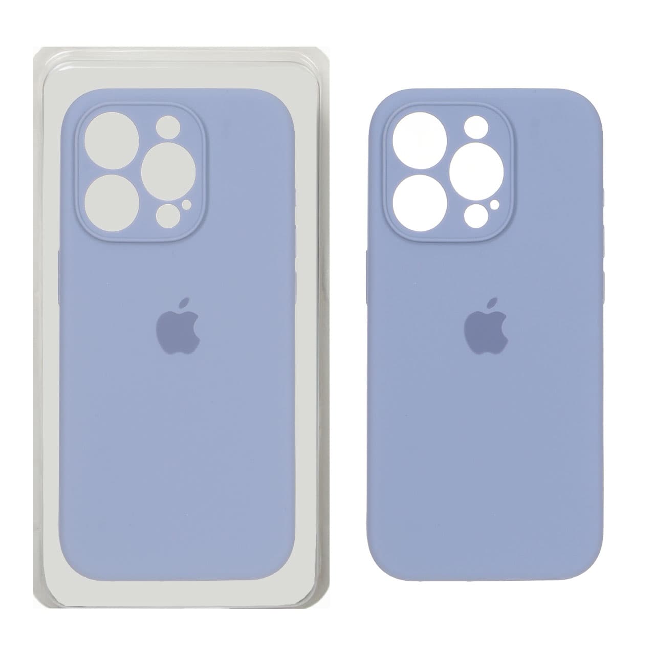 قاب سیلیکونی پاک کنی اورجینال ++A مدل Apple iPhone 15 Pro – فیلی (پک دار)