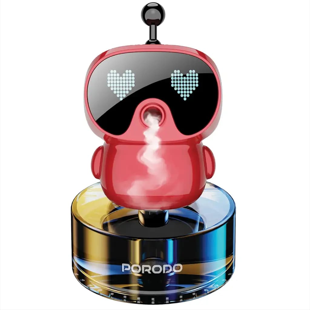 خوش بو کننده خودرو پرودو مدل Porodo Robovibe Smart Car Aroma Diffuser