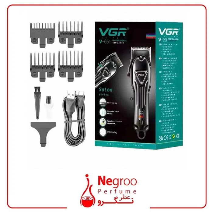 ماشین اصلاح موی سر و صورت وی جی ار مدل V 051