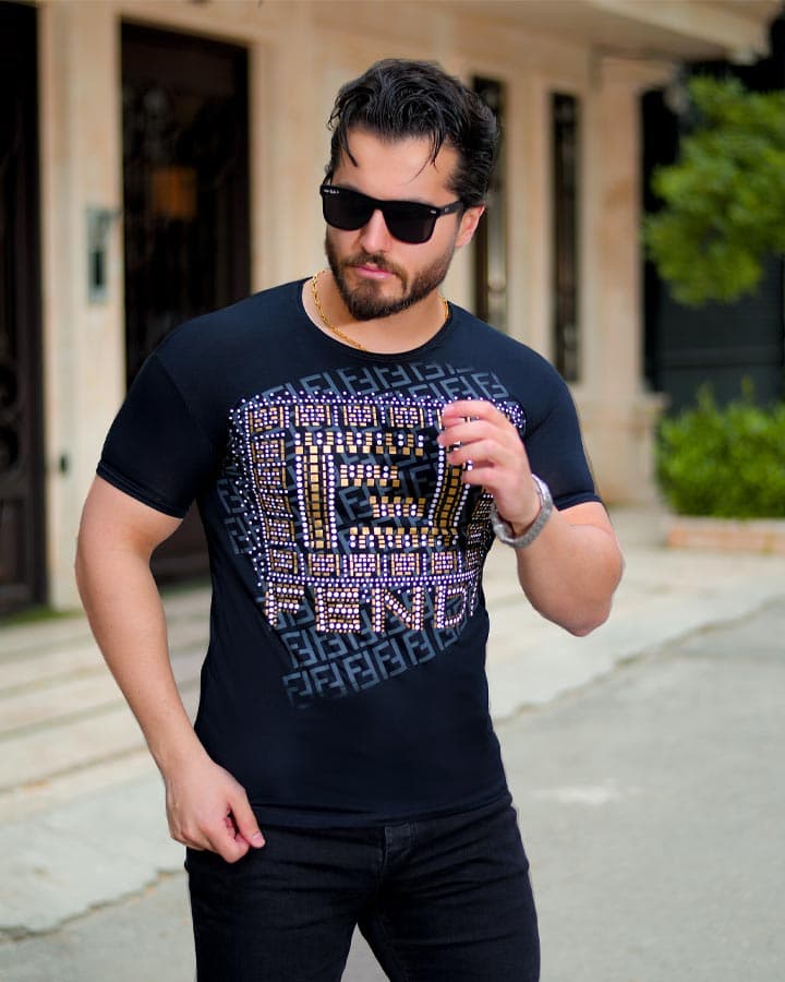 تیشرت مردانه fendi مدل Ripel — تصویر ۵