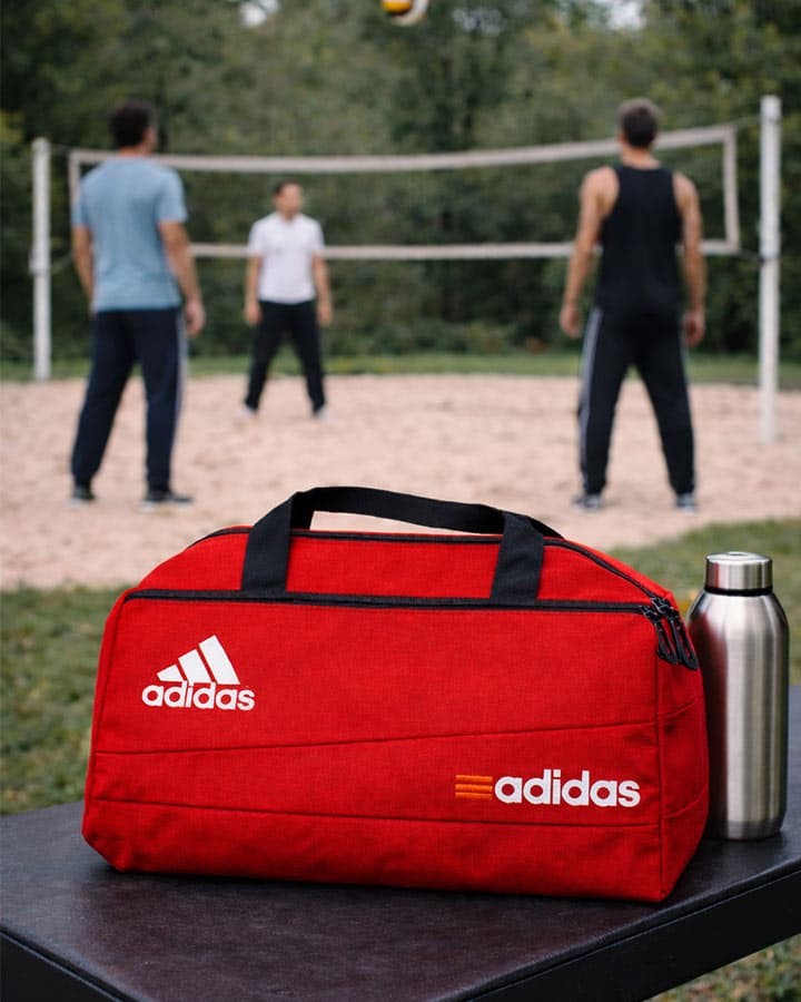 ساک ورزشی مدل Adidas (قرمز) — تصویر ۶