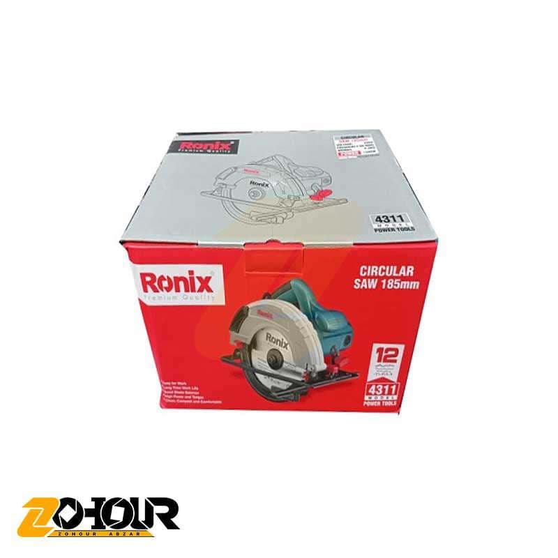 اره گرد بر 180 میلیمتری 1500 وات رونیکس مدل Ronix 4311 — تصویر ۴