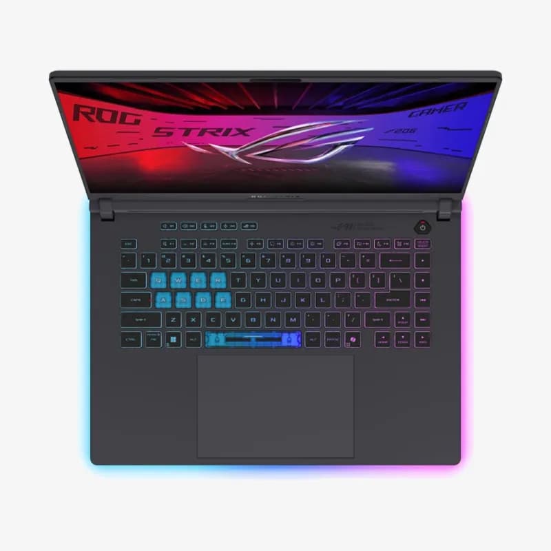 لپ تاپ 16 اینچی ایسوس مدل ROG Strix G16 64GB DDR5 4TB SSD RTX5060 8GB — تصویر ۴