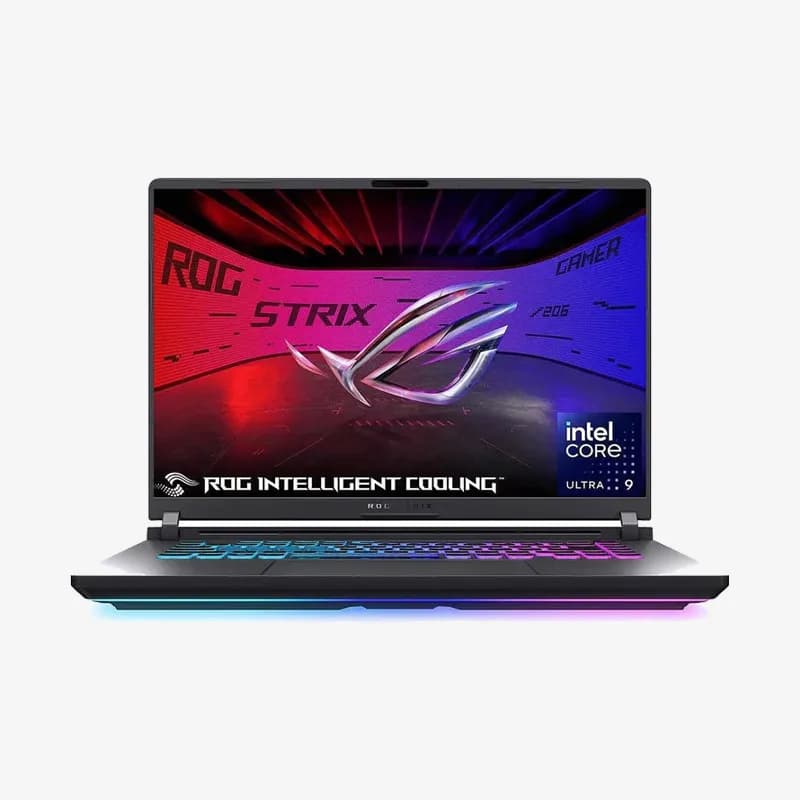 لپ تاپ 16 اینچی ایسوس مدل ROG Strix G16 64GB DDR5 4TB SSD RTX5060 8GB