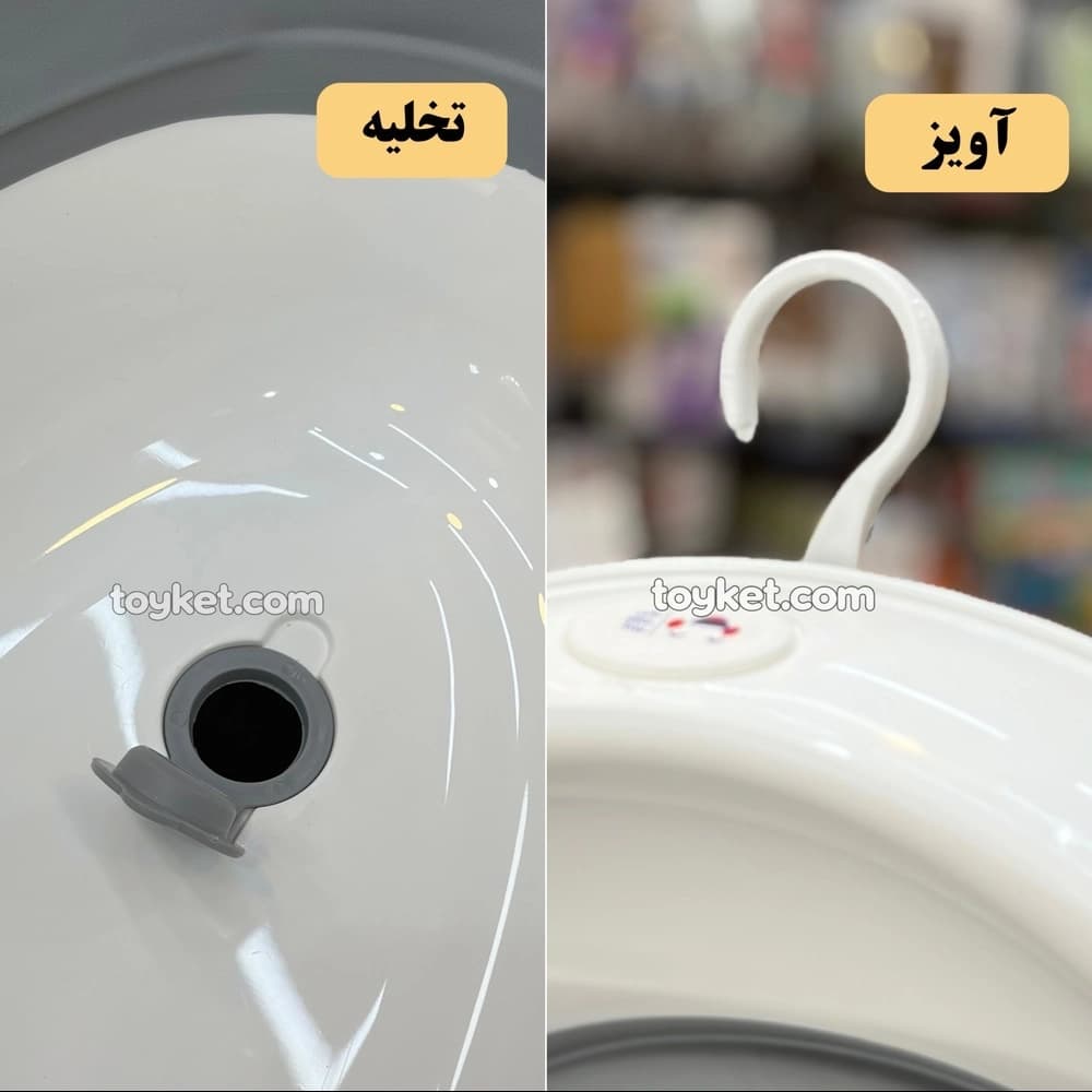 ست وان حمام ۴ تکه تاشو نوزاد و کودک Tiny Mini Art — تصویر ۵