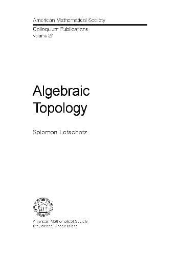 دانلود کتاب Algebraic topology