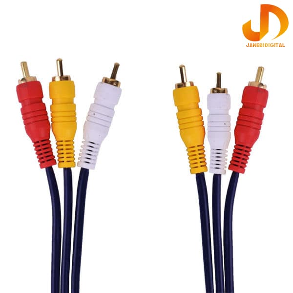 کابل 3 به 3 RCA طول 1,5 متر
