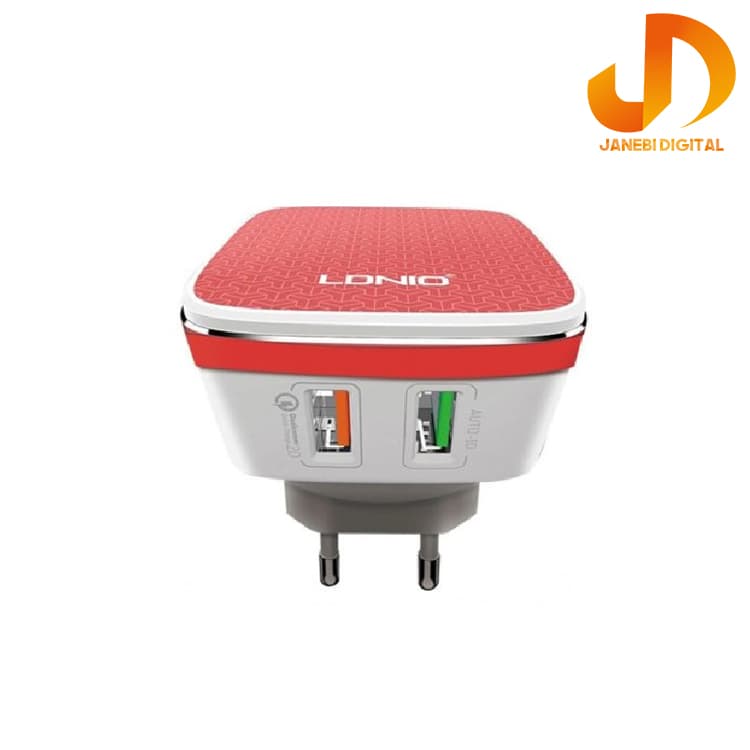 شارژر دیواری الدینیو مدل A2405Q به همراه کابل تبدیل C-USB