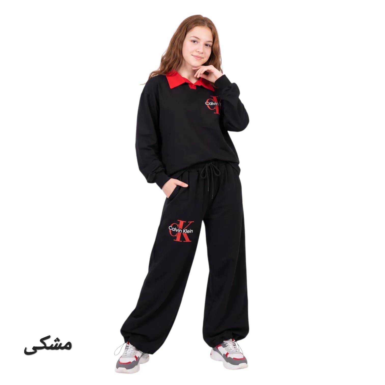 بلوز شلوار دخترانه نوجوان CK — تصویر ۴