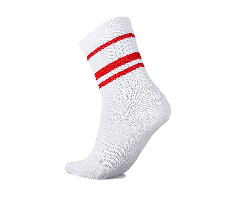 Techsport Tennis White Red Socks — تصویر ۲
