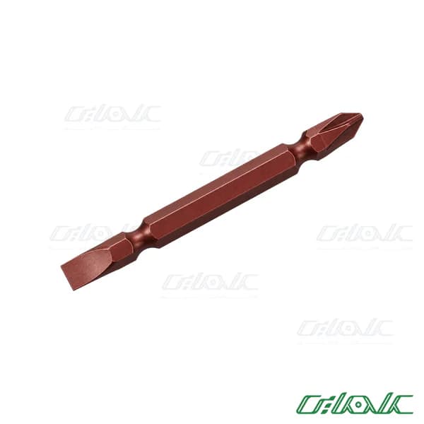 سرپیچ‌گوشتی دوسر یک‌سر چهارسو PH2 یک‌سر دوسو SL6 طول ۱۱۰ میلی‌متر توسن مدل T4711
