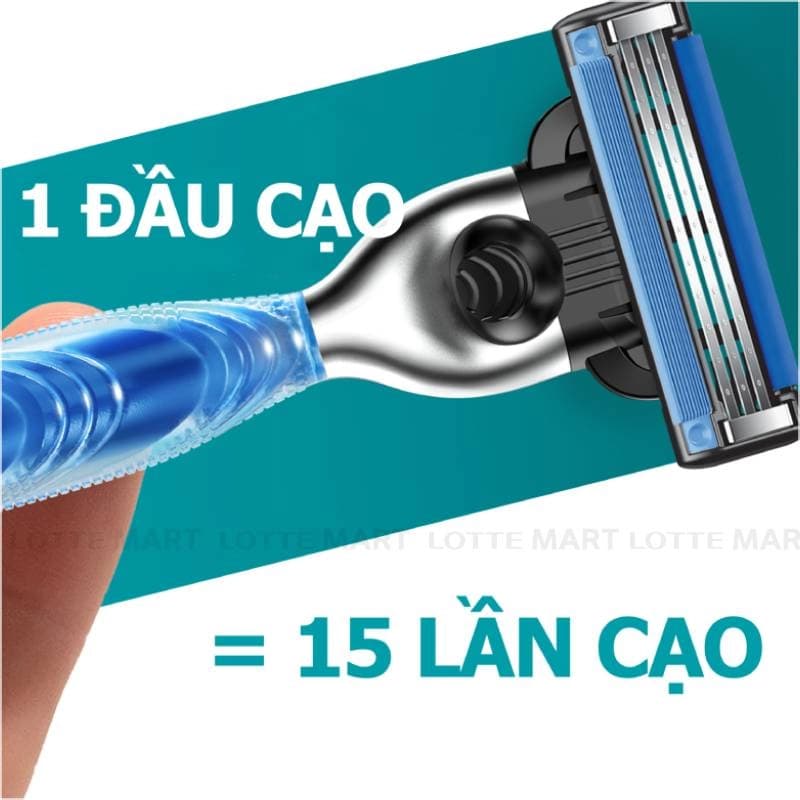 یدک تیغ اصلاح مردانه ژیلت Gillette Mach3 Fresh بسته 6 عددی — تصویر ۲