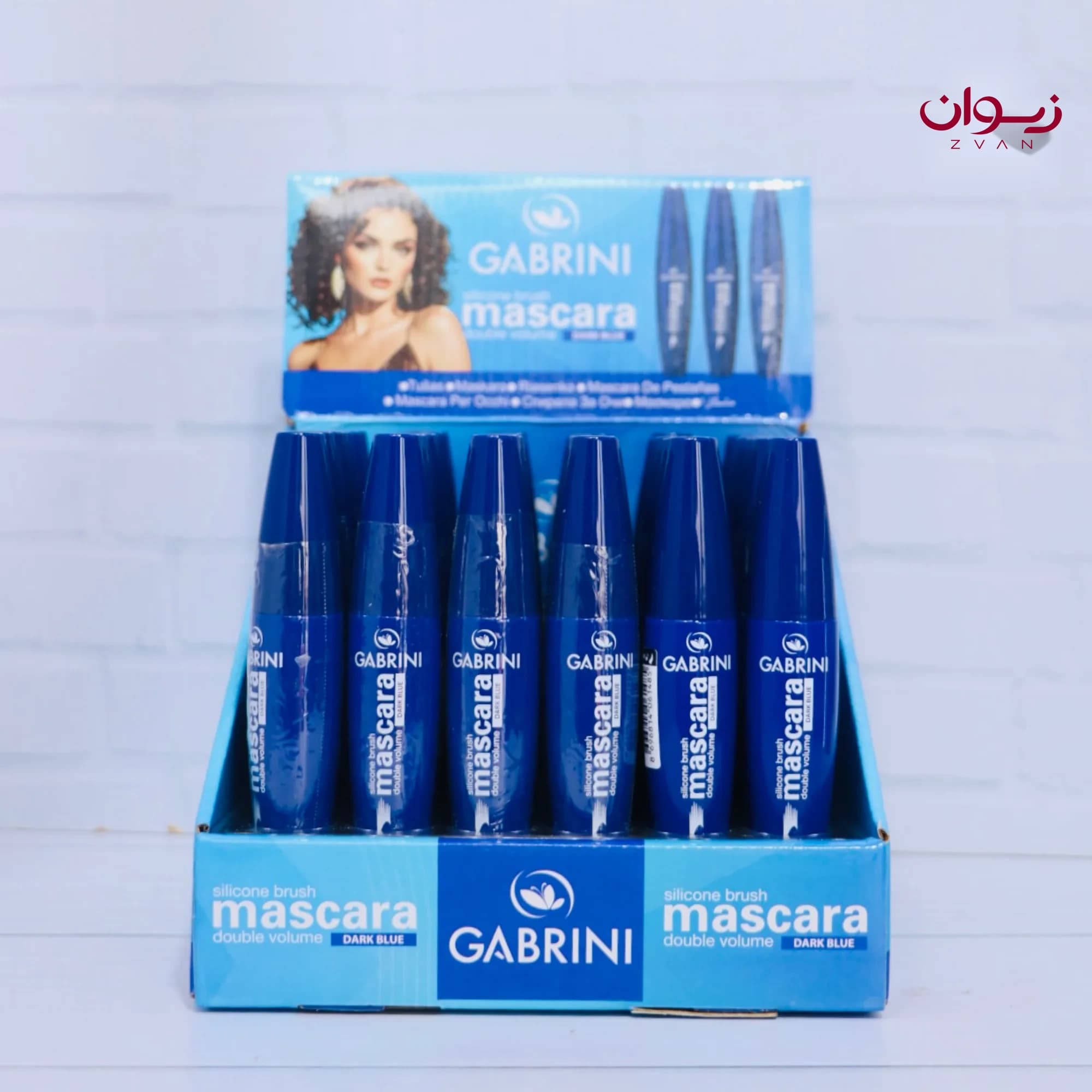 ریمل حجم دهنده آبی گابرینی GABRINI — تصویر ۳