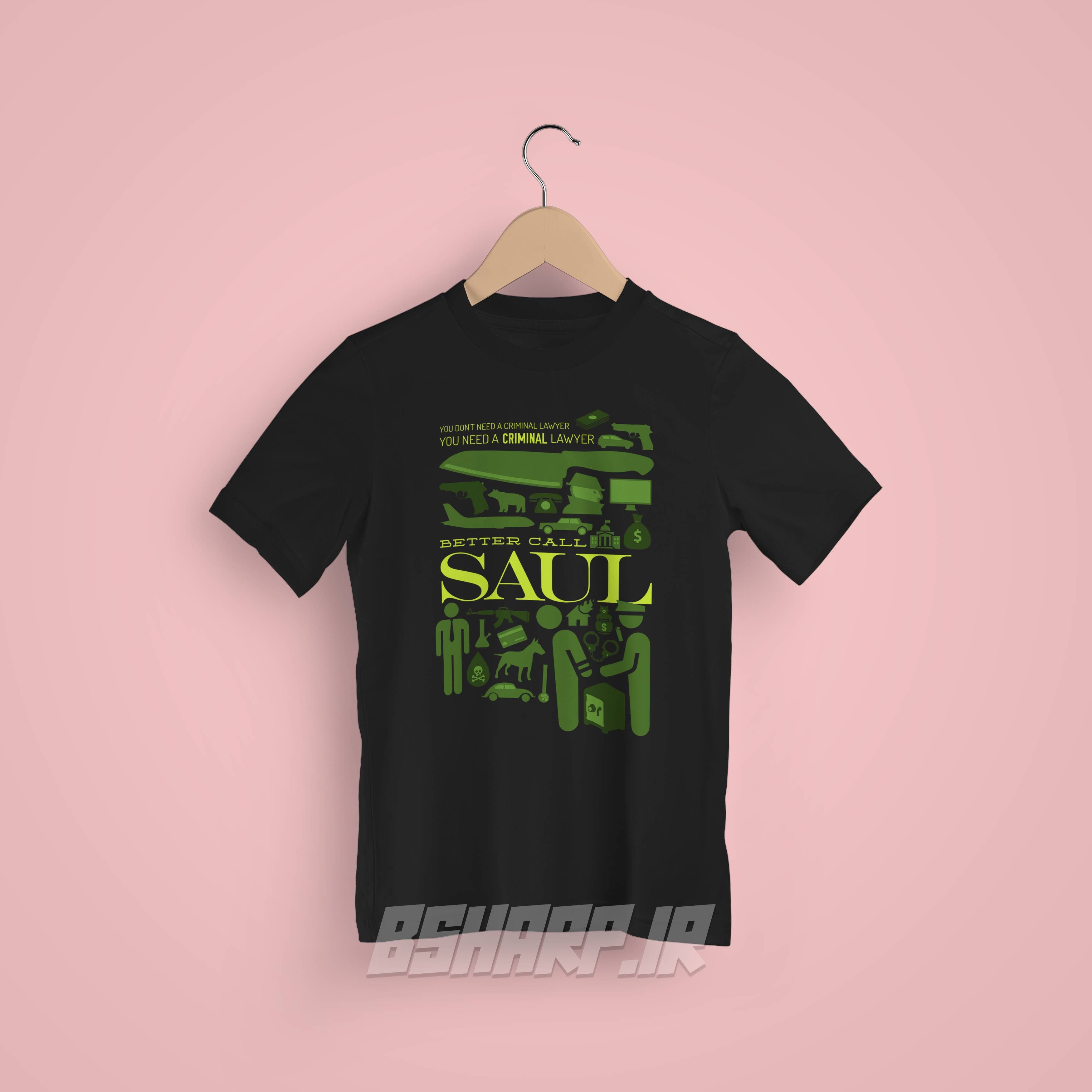 تیشرت Better Call Saul طرح Criminal Lawyer — تصویر ۶