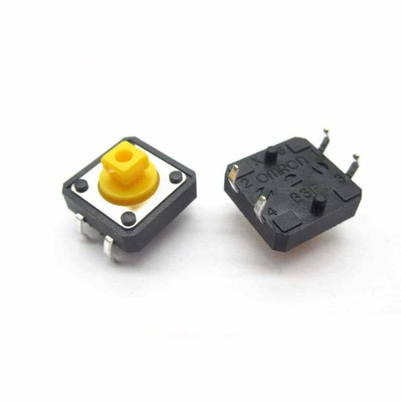 تک سوئیچ Omron B3F 12x12x7.3 4pin