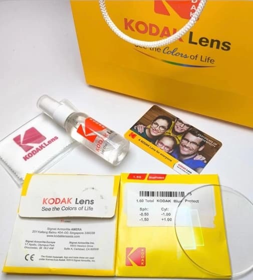 عدسی آنتی رفلکس نیمه‌ فشرده 1.60 کداک | KODAK — تصویر ۲